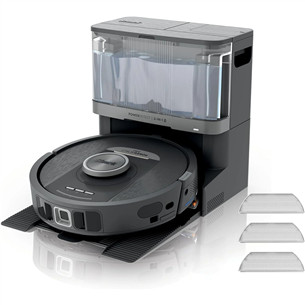 Shark PowerDetect NeverTouch, Wet & Dry, melna - Robots putekļu sūcējs RV2800YEEU