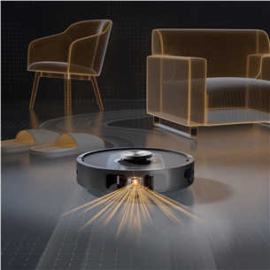 Shark PowerDetect NeverTouch, сухая и влажная уборка, черный - Робот-пылесос