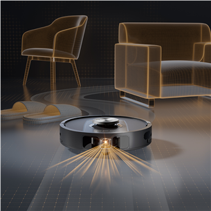 Shark PowerDetect NeverTouch, Wet & Dry, black - Robot vacuum cleaner