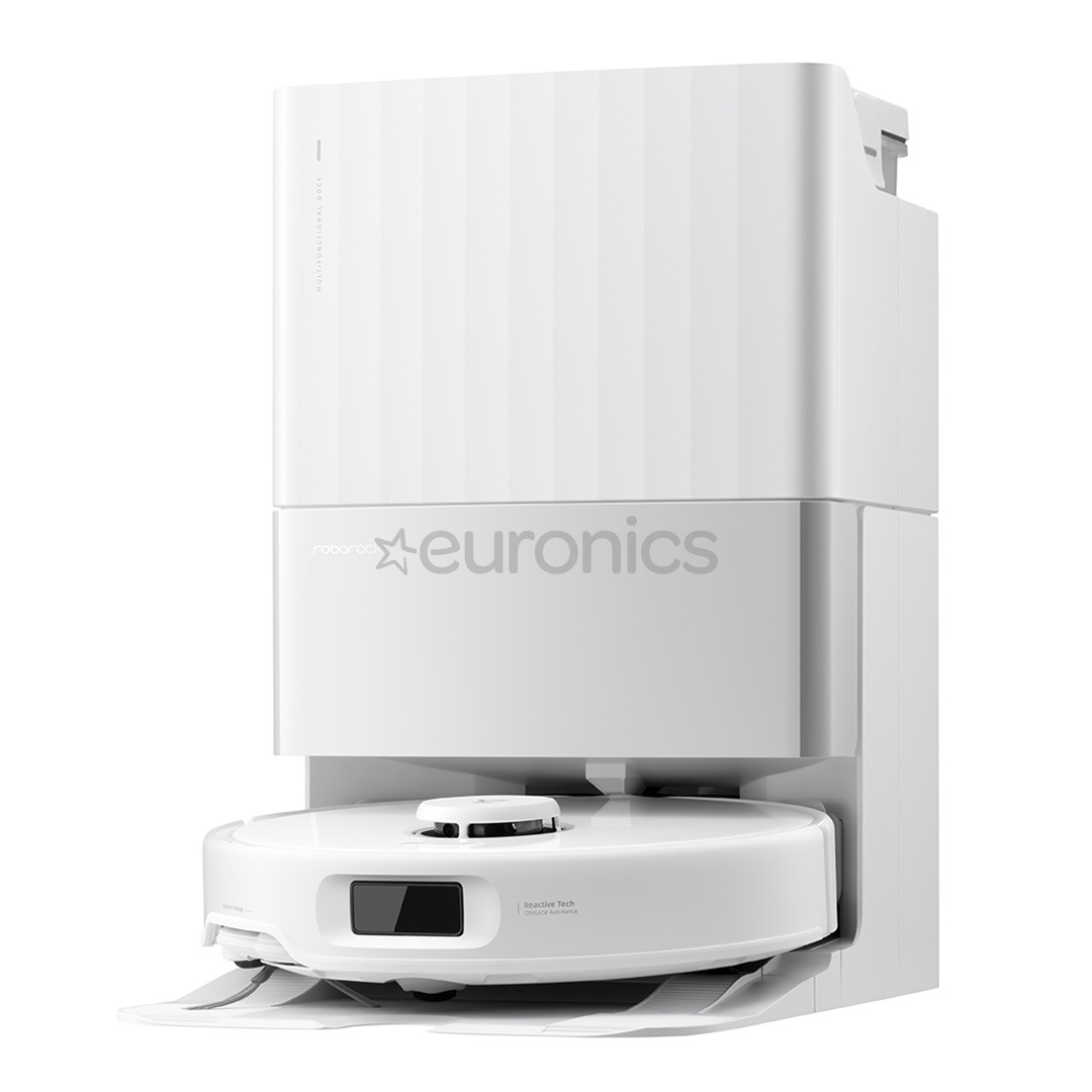 Roborock Q Revo Edge 5V1, Wet & Dry, balta - Robots putekļu sūcējs