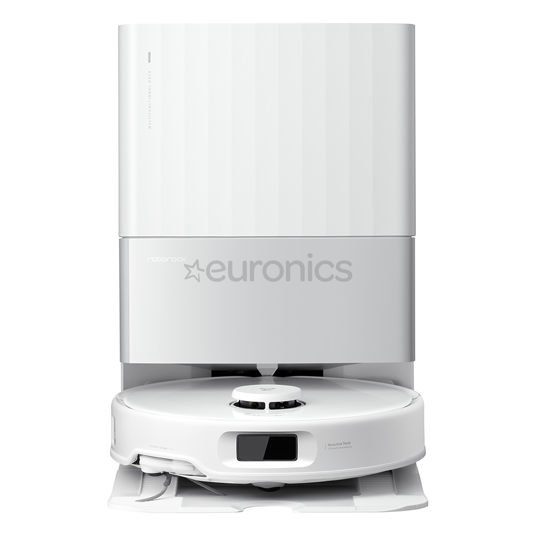 Roborock Q Revo Edge 5V1, Wet & Dry, balta - Robots putekļu sūcējs