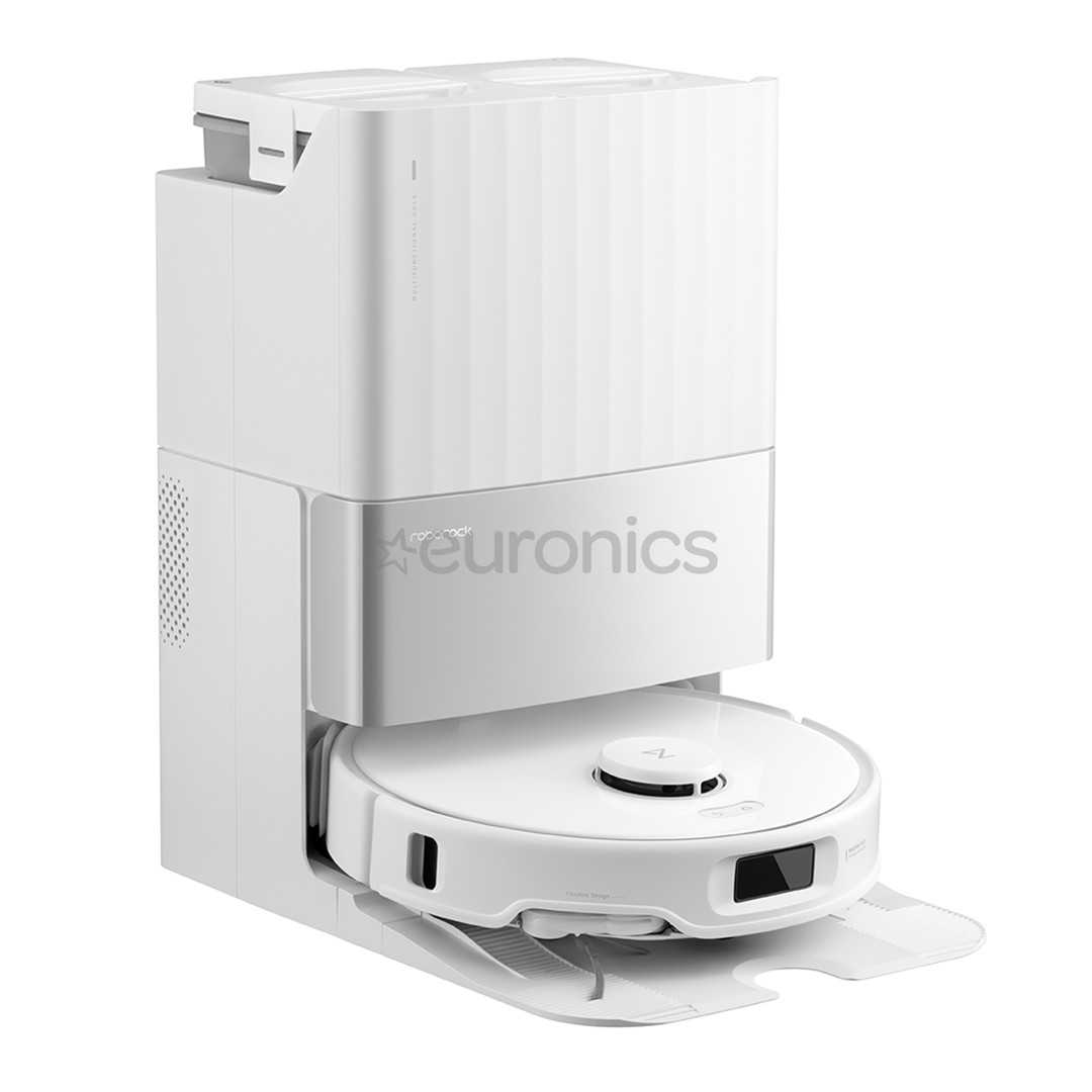 Roborock Q Revo Edge 5V1, Wet & Dry, balta - Robots putekļu sūcējs