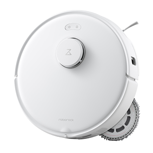 Roborock Q Revo Edge 5V1, Wet & Dry, balta - Robots putekļu sūcējs