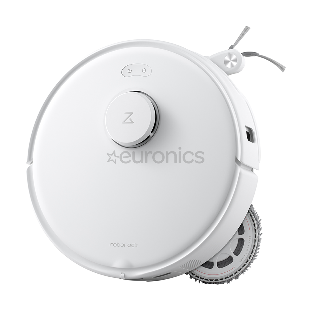 Roborock Q Revo Edge 5V1, Wet & Dry, balta - Robots putekļu sūcējs