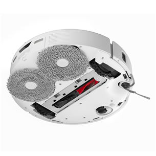 Roborock Q Revo Edge 5V1, Wet & Dry, balta - Robots putekļu sūcējs
