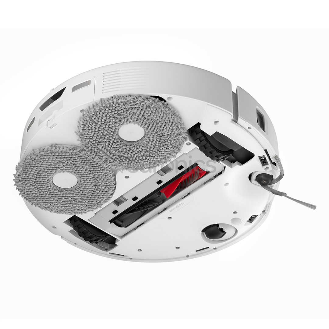 Roborock Q Revo Edge 5V1, Wet & Dry, balta - Robots putekļu sūcējs