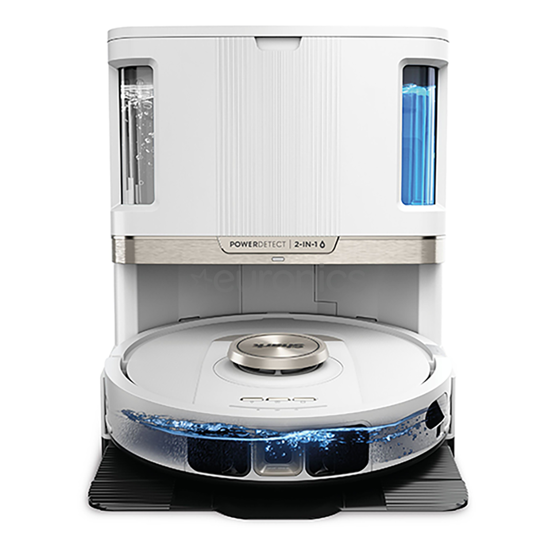 Shark PowerDetect NeverTouch Pro, Wet & Dry, balta - Robots putekļu sūcējs
