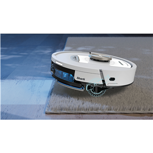 Shark PowerDetect NeverTouch Pro, Wet & Dry, balta - Robots putekļu sūcējs