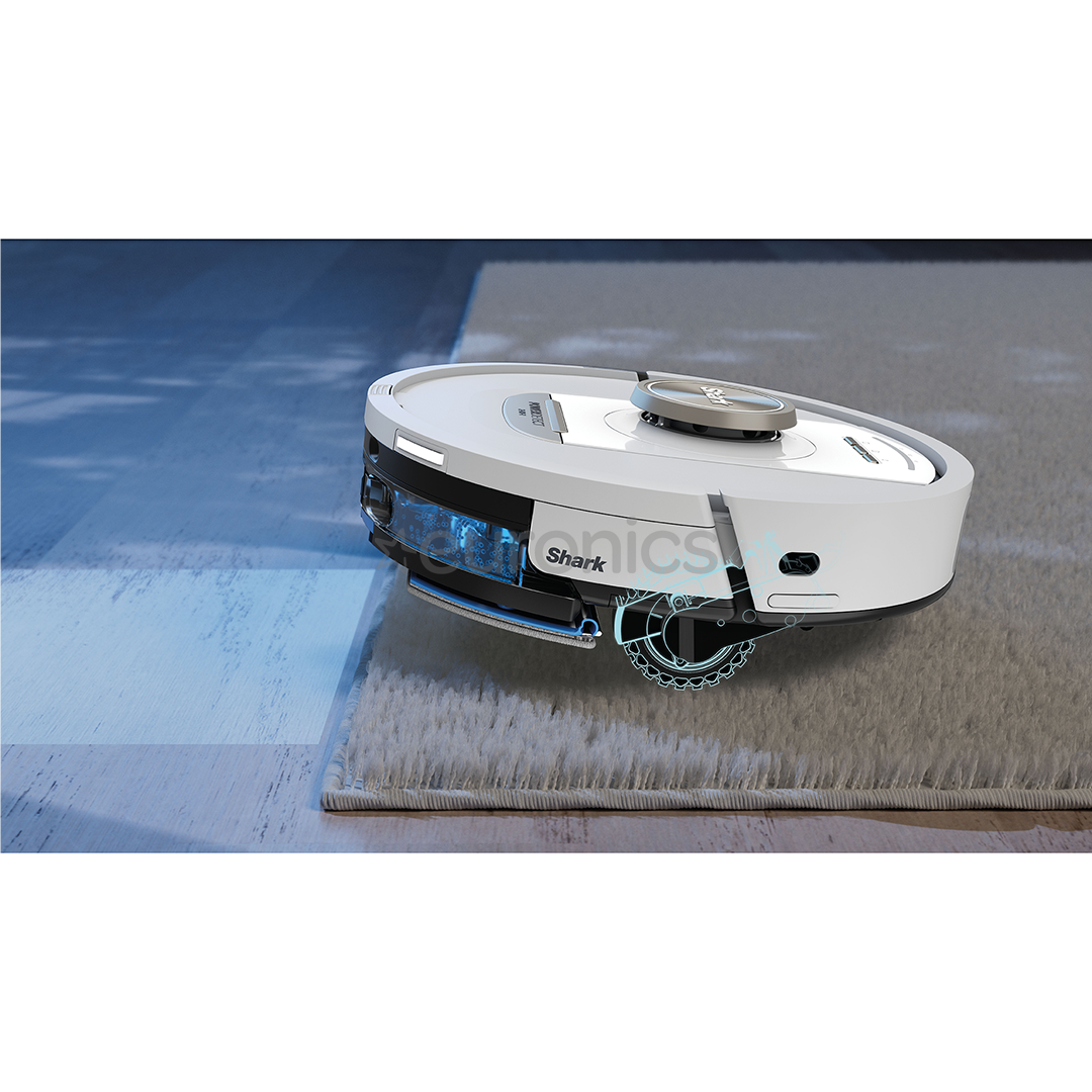 Shark PowerDetect NeverTouch Pro, Wet & Dry, balta - Robots putekļu sūcējs