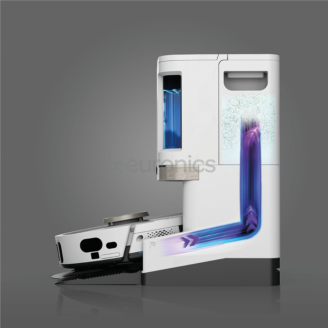 Shark PowerDetect NeverTouch Pro, сухая и влажная уборка, белый - Робот-пылесос