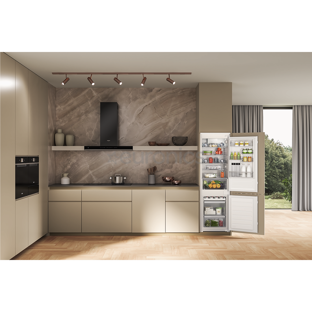 Whirlpool, 268 л, высота 177 см - Интегрируемый холодильник