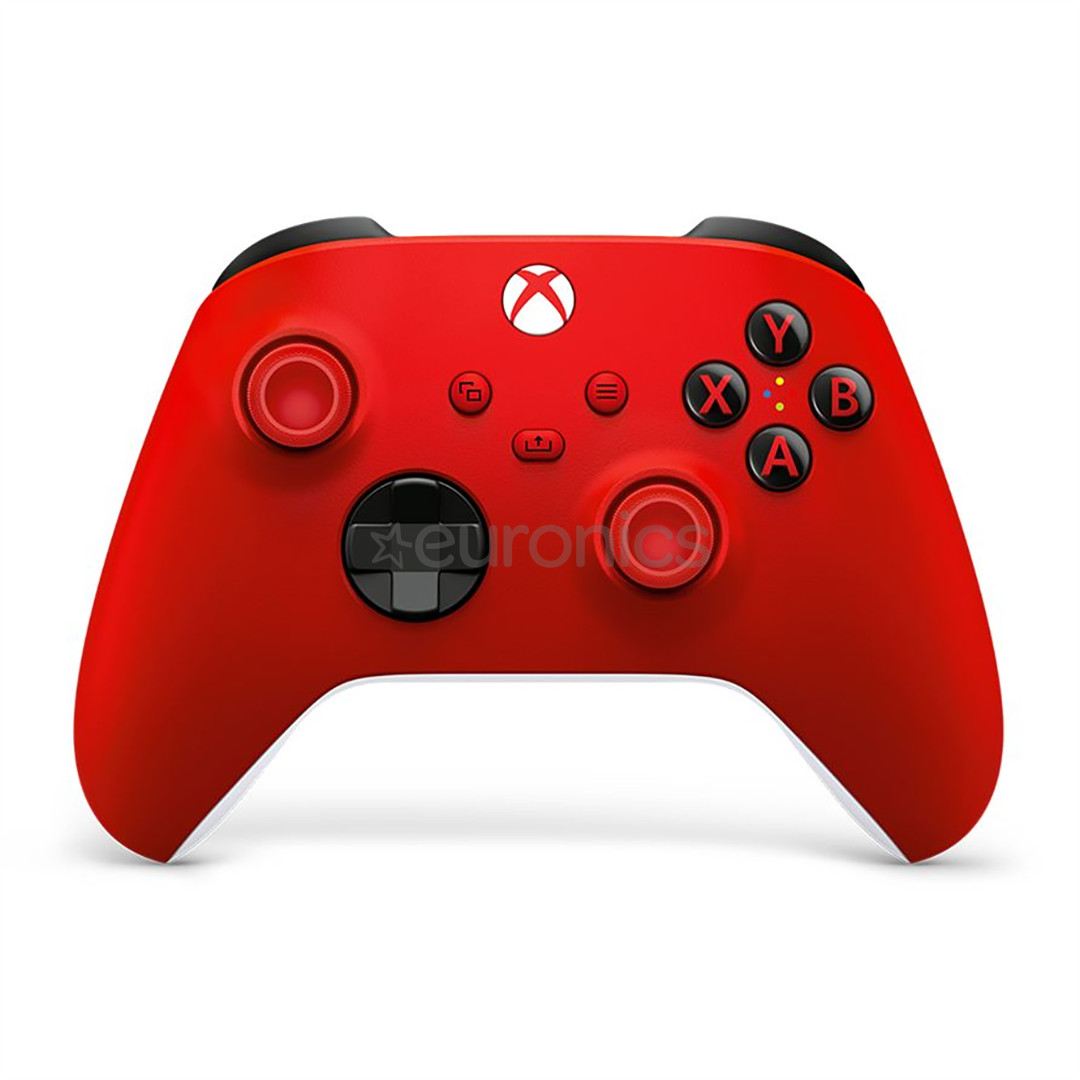 Microsoft Wireless Controller, Xbox One / Series X/S, sarkana - Bezvadu kontrolieris