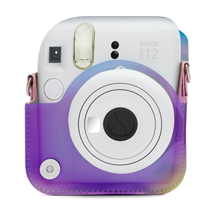 Fujifilm Instax Mini 12 Case, daudzkrāsaina/rozā - Soma