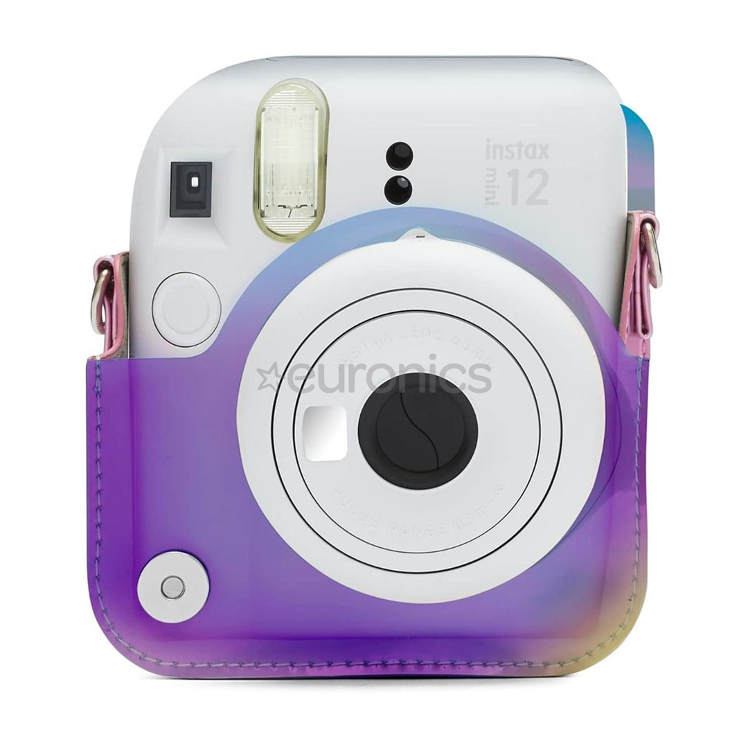 Fujifilm Instax Mini 12 Case, daudzkrāsaina/rozā - Soma