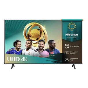 Hisense A6Q, 58'', 4K UHD, LED LCD, черный - Телевизор 58A6Q