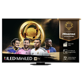 Hisense U8Q, 55'', 4K UHD, ULED, Mini LED, melna - Televizors