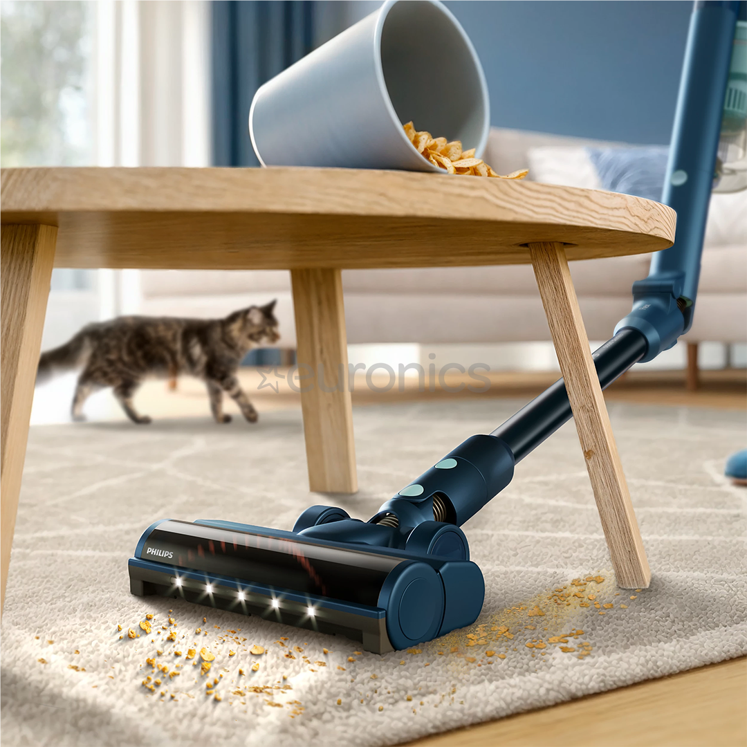 Philips 5000 Series Flex, blue - Cordless vacuum cleaner
