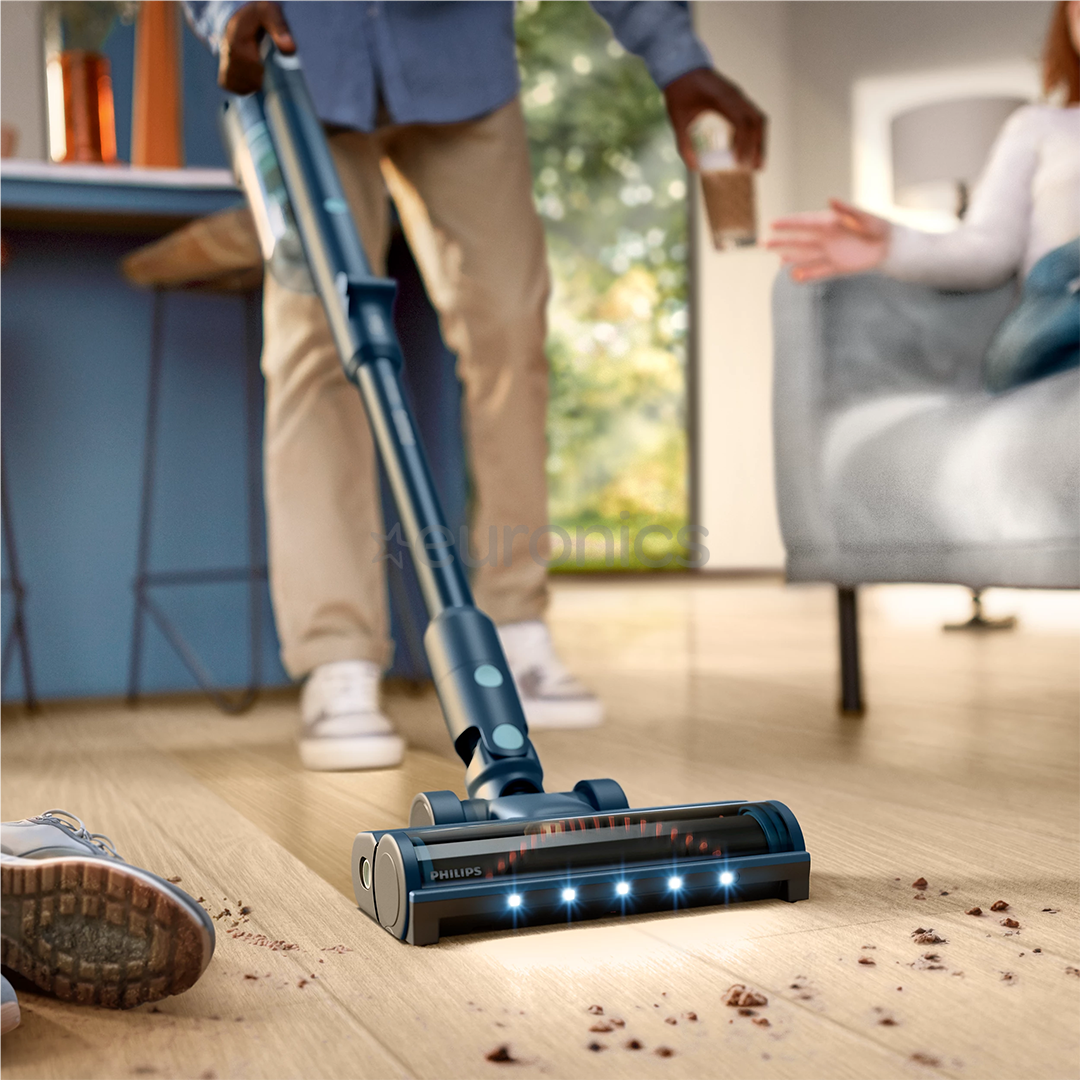 Philips 5000 Series Flex, blue - Cordless vacuum cleaner
