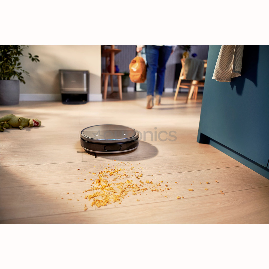 Philips HomeRun 9000 Series, сухая и влажная уборка, серый - Робот-пылесос