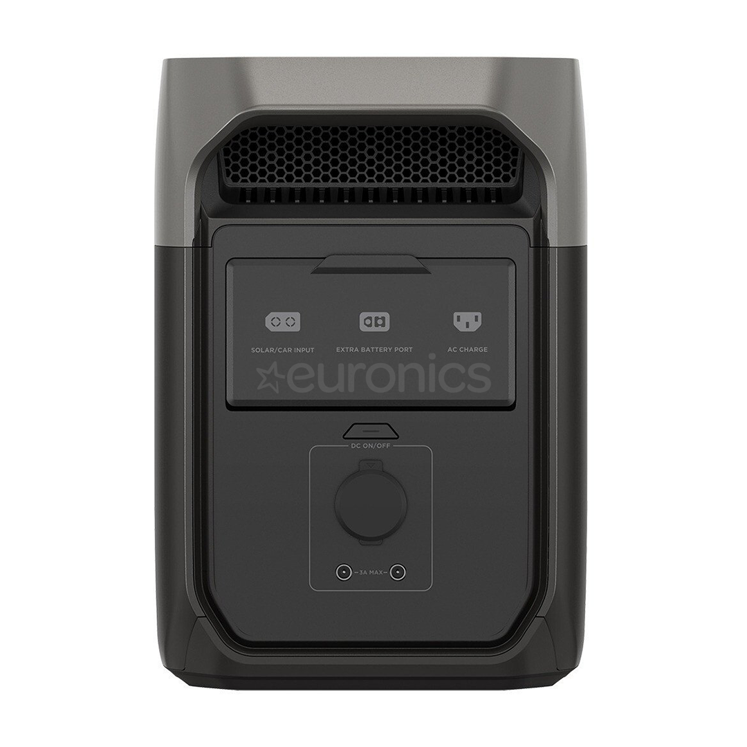 EcoFlow Delta 3, 1024 Wh, pelēka - Pārnēsājama spēkstacija