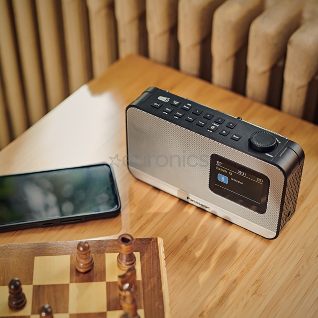 Panasonic RF-D15, FM, DAB+, Bluetooth, черный - Радио