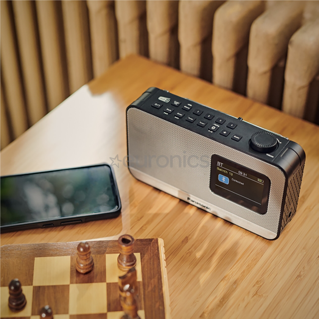 Panasonic RF-D15, FM, DAB+, Bluetooth, black - Radio
