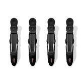 Shark, 4-pack, black - Hair clips