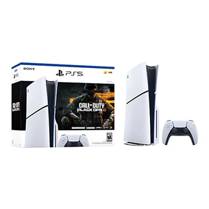 Sony PlayStation 5 Slim + Call of Duty®: Black Ops 6 , white - Gaming console