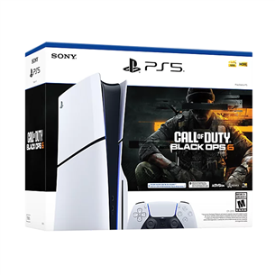 Sony PlayStation 5 Slim + Call of Duty®: Black Ops 6 , white - Gaming console