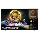 Hisense U7Q PRO, 100'', 4K UHD, ULED, Mini LED, melna - Televizors