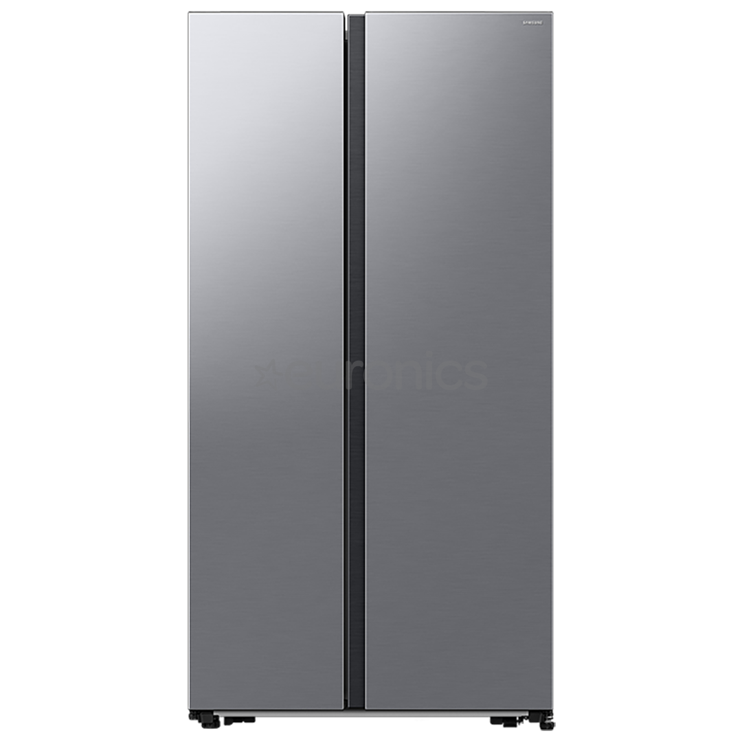 Samsung, NoFrost, 583 L, height 178 cm, silver - SBS refrigerator