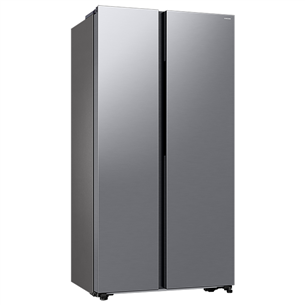 Samsung, NoFrost, 583 L, height 178 cm, silver - SBS refrigerator