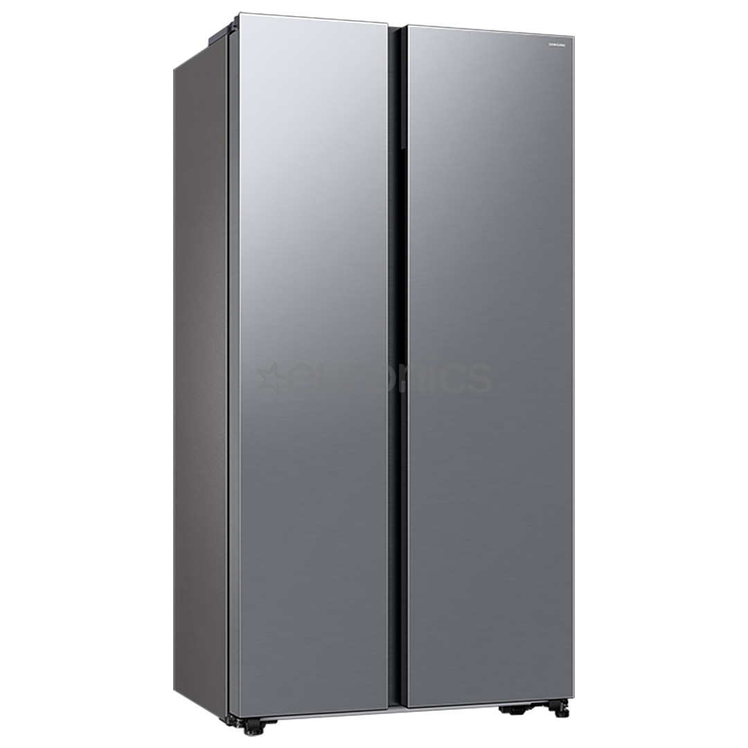 Samsung, NoFrost, 583 L, height 178 cm, silver - SBS refrigerator