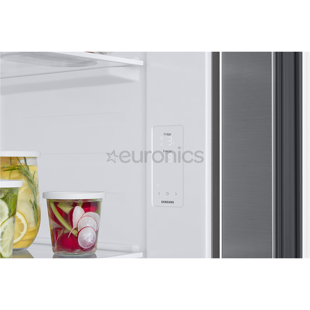 Samsung, NoFrost, 583 L, height 178 cm, silver - SBS refrigerator