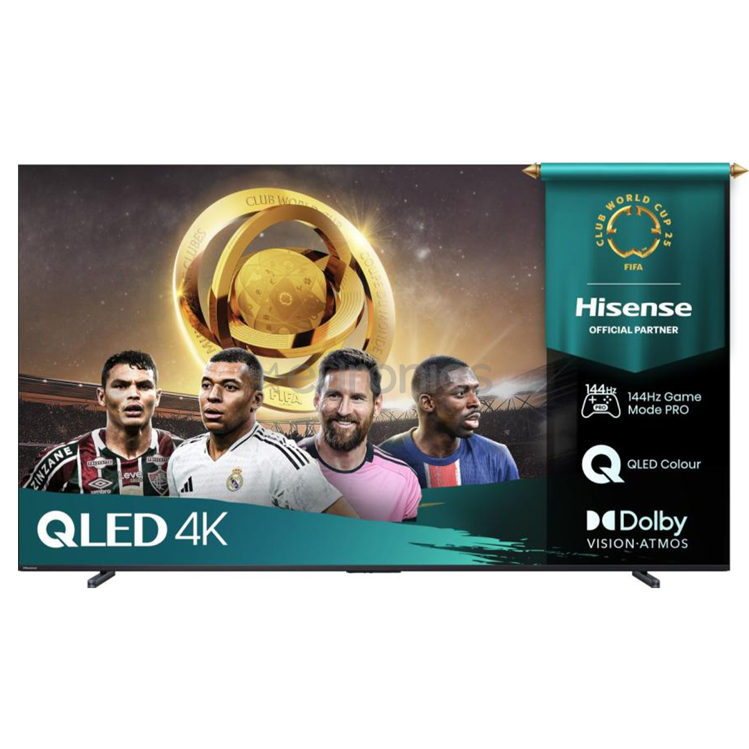 Hisense E7Q PRO, 100'', 4K UHD, QLED, черный - Телевизор