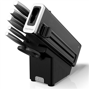 Ninja StaySharp, 6 предметов, нерж. сталь/черный - Комплект ножей c подставкой K62006EUUK
