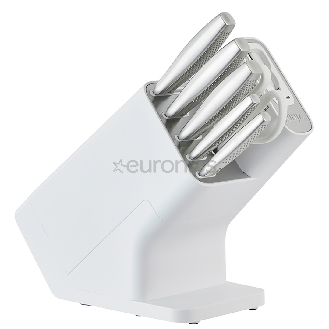 Ninja StaySharp, 6 piederumi, nerūsējošā tērauda/balta - Nažu komplekts