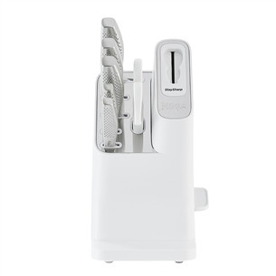 Ninja StaySharp, 6 piederumi, nerūsējošā tērauda/balta - Nažu komplekts