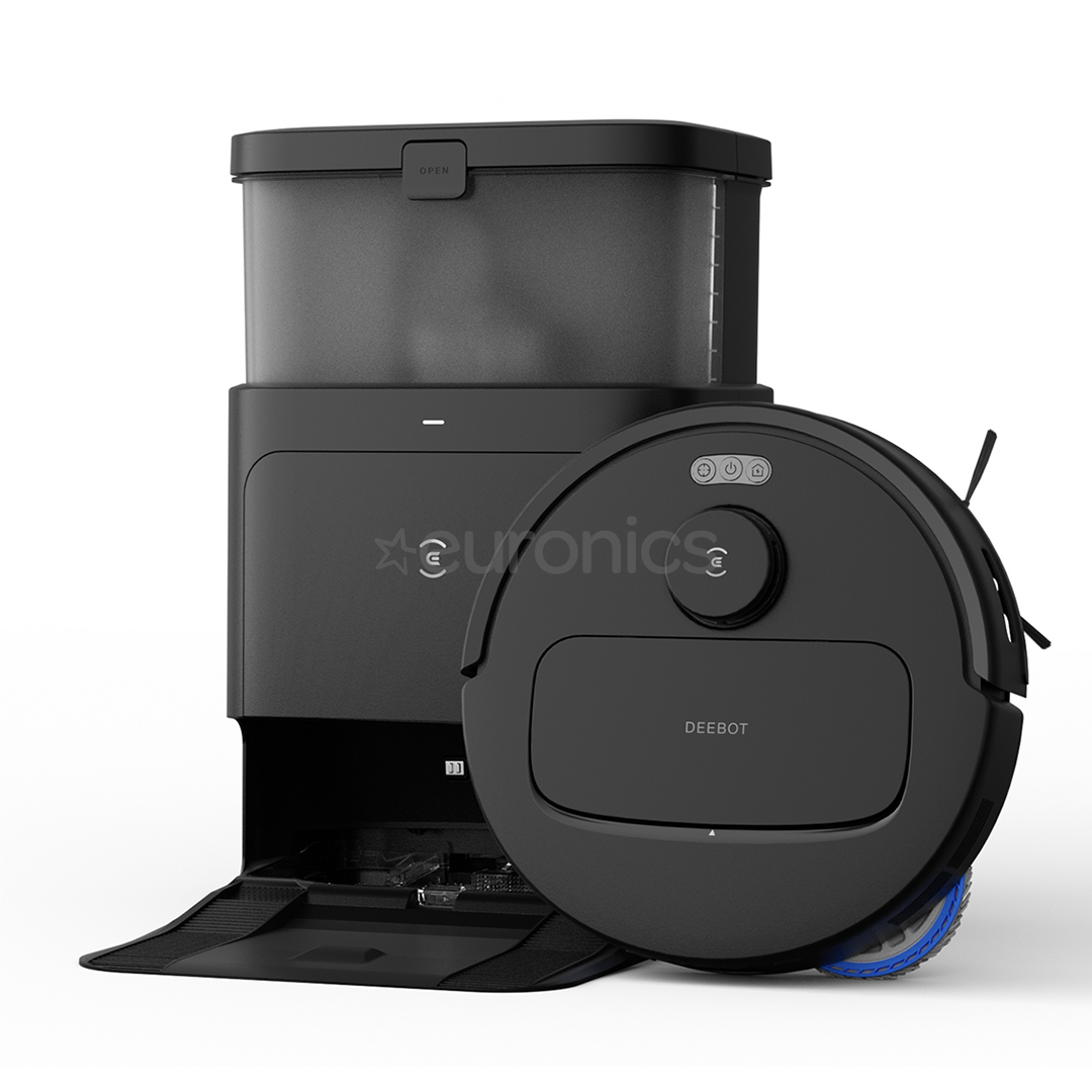 Ecovacs Deebot N30 Pro Omni, Wet & Dry, melna - Robots putekļu sūcējs