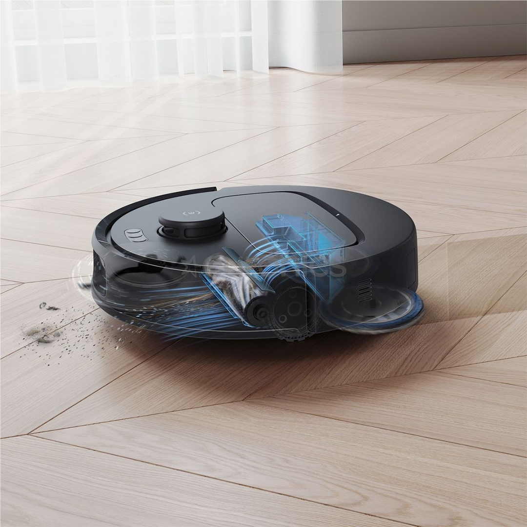 Ecovacs Deebot N30 Pro Omni, Wet & Dry, melna - Robots putekļu sūcējs