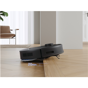 Ecovacs Deebot N30 Pro Omni, Wet & Dry, melna - Robots putekļu sūcējs