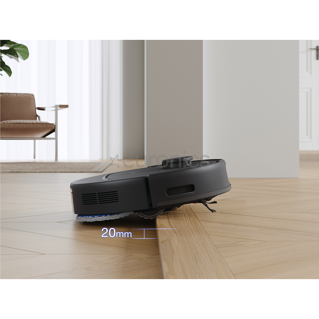 Ecovacs Deebot N30 Pro Omni, Wet & Dry, melna - Robots putekļu sūcējs