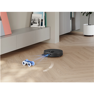 Ecovacs Deebot N30 Pro Omni, Wet & Dry, melna - Robots putekļu sūcējs