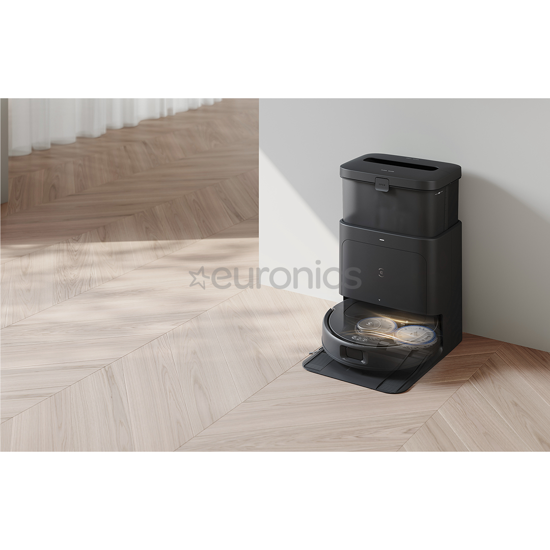 Ecovacs Deebot N30 Pro Omni, Wet & Dry, melna - Robots putekļu sūcējs