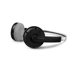 Philips Ringo, TAH2000, black - Wireless Headphones