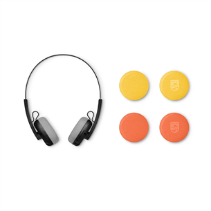Philips Ringo, TAH2000, black - Wireless Headphones