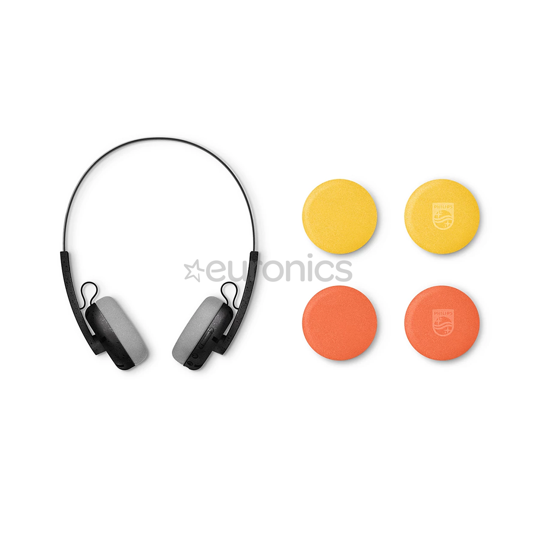 Philips Ringo, TAH2000, black - Wireless Headphones