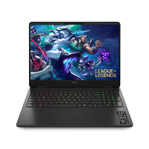 HP Omen 16, 16'', WUXGA, 144 Гц, Ryzen AI 7, 24 ГБ, 512 ГБ, ENG, черный - Ноутбук BP7U9EA#ABB