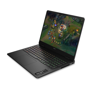 HP Omen 16, 16'', WUXGA, 144 Hz, Ryzen AI 7, 24 GB, 512 GB, ENG, melna - Portatīvais dators
