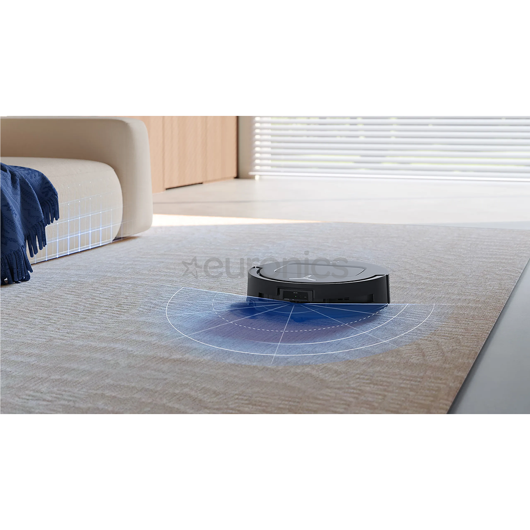 Ecovacs Deebot T80 Omni, Wet & Dry, melna - Robots putekļu sūcējs